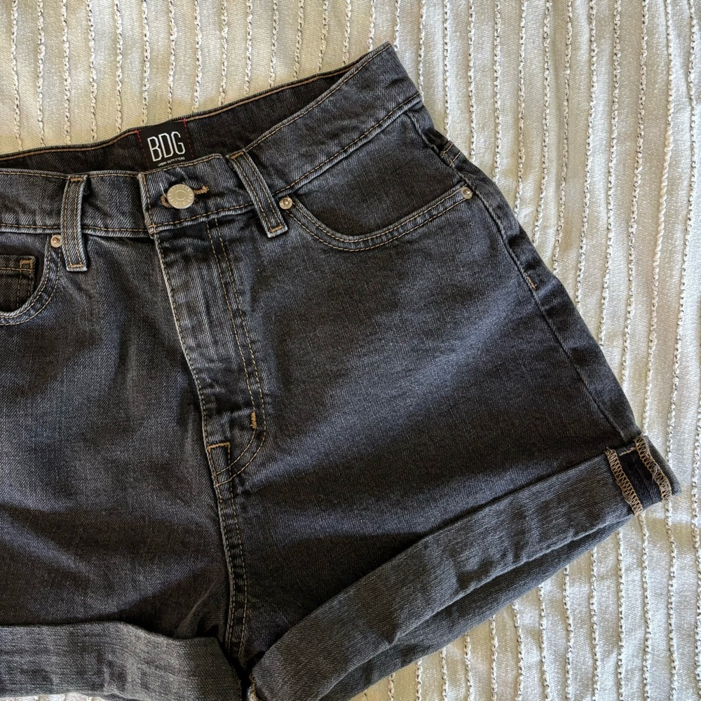 Urban Outfitters BDG Black Denim Short